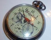 Everything Bicycles - : Schwinn Pocket Watch (Wind-up not a Quartz movement): Watches (Wrist Watches & Pocket Watches)