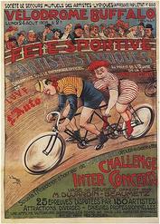 Everything Bicycles - : Poster, VELODROME BUFFALO 1908 in France: Posters