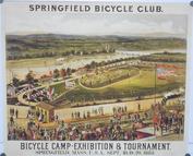 Everything Bicycles - : 1883 SPRINGFIELD BICYCLE CLUB - BICYCLE CAMP, EXHIBITION and TOURNAMENT: Posters