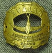 Everything Bicycles - : SVALAN - Aktiebolaget Svalan Cykelfabrik, Falun: Nameplates (Head Badges)